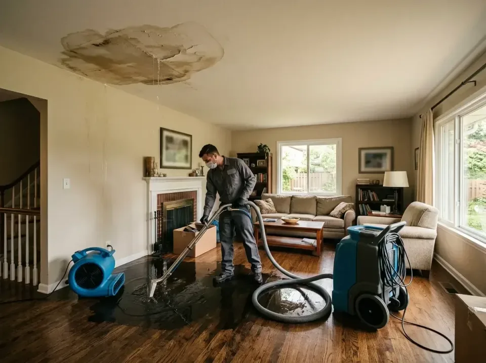 attic-pipe-burst-ceiling-drip-008 — frequently asked questions, Water Damage Restoration & Carpet Care in Mint Hill, NC